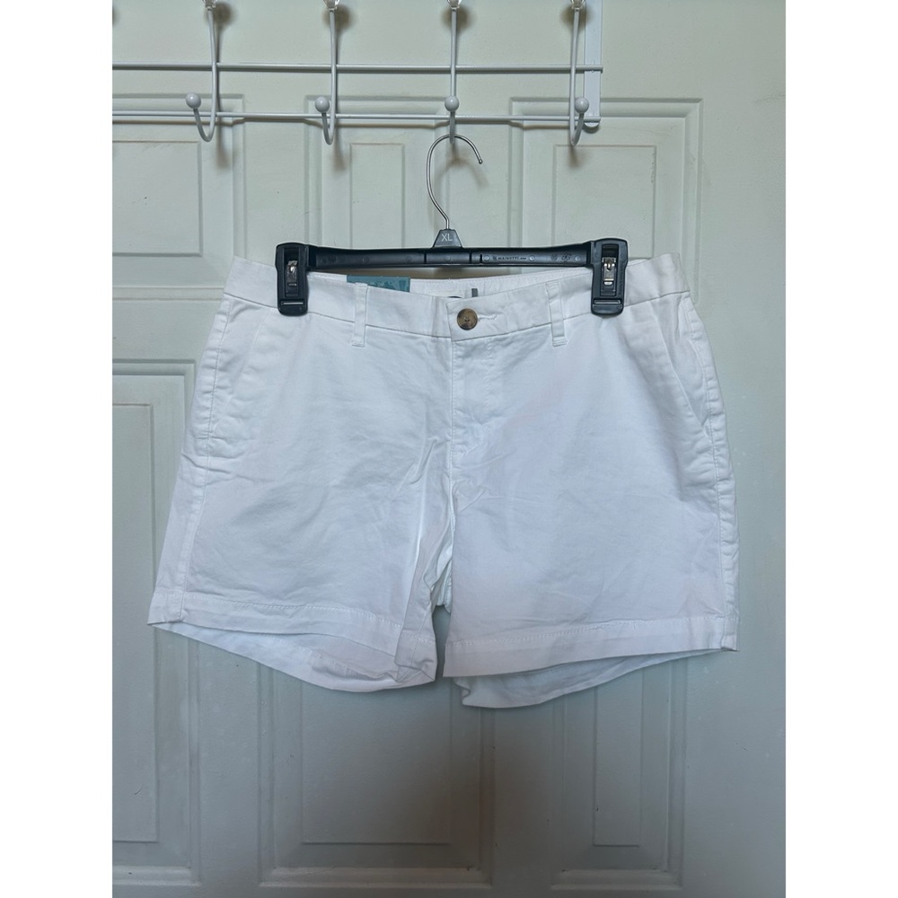 Old Navy White Chino Shorts